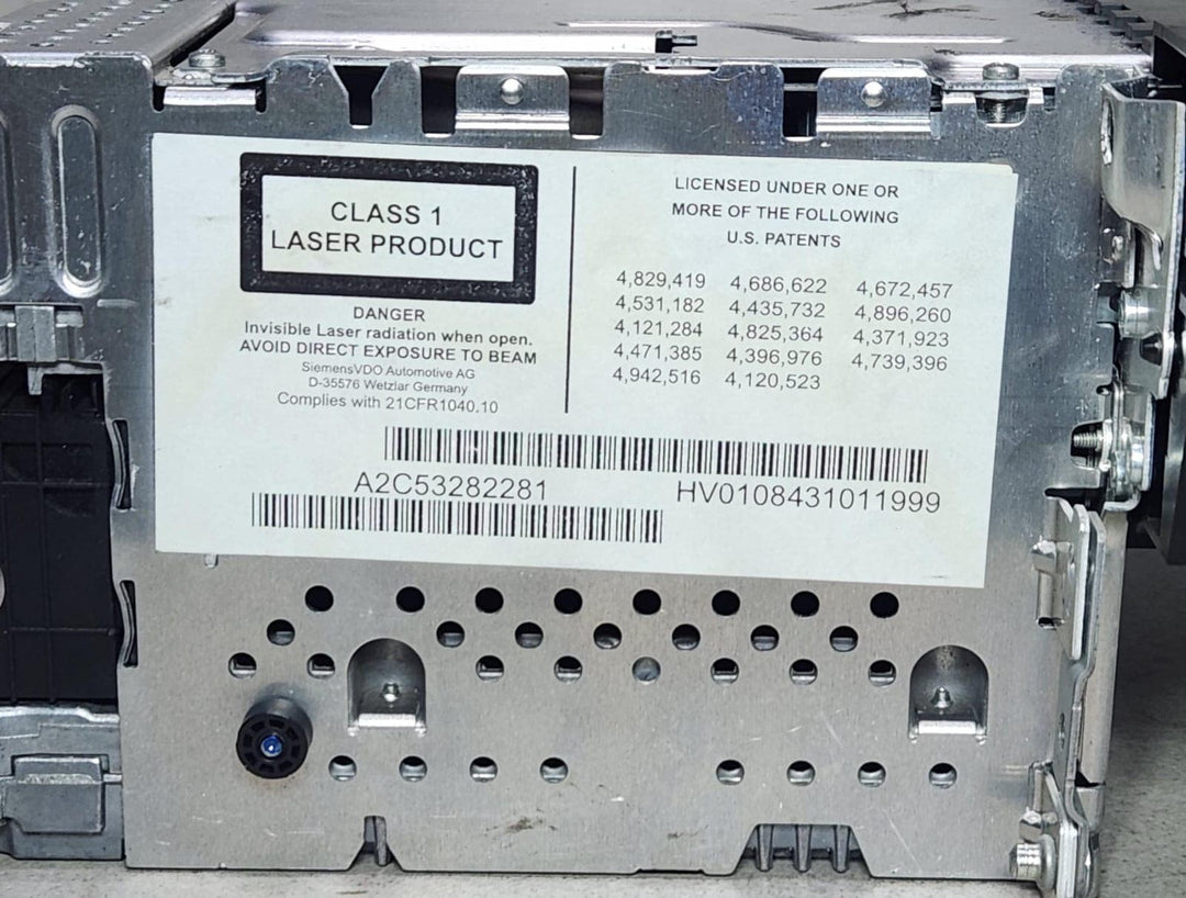 2008 BMW X5 Navigation Unit 9165854 X5 E70 and X6 E71 