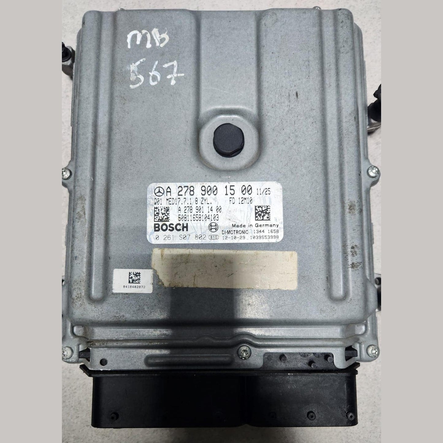 2012-2014 Mercedes-Benz CLS550 Engine Control Module A2789001500 E500 CL500 550