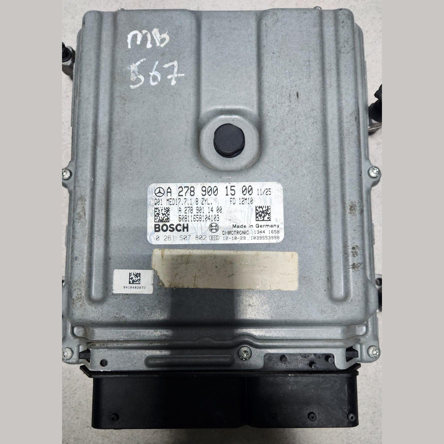 2012-2014 Mercedes-Benz CLS550 Engine Control Module A2789001500 E500 CL500 550