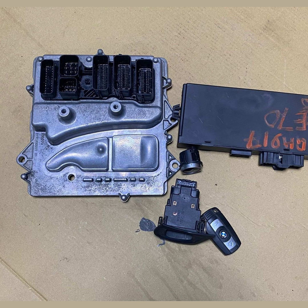  BMW Engine Control Module 2011-2014 BMW X5 E70 LCI 8606310 Ecu set