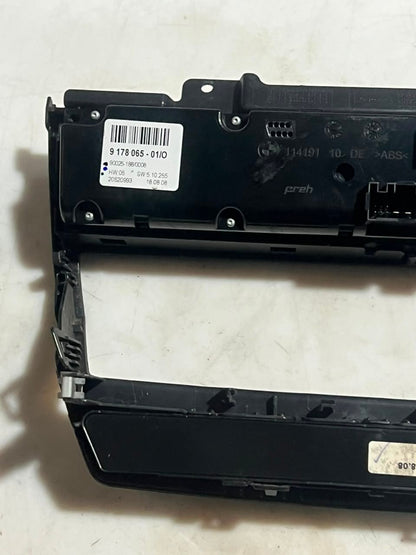 2006-2013 BMW X5 E70 and X6 E71 A/C Climate Control Unit 9178065 OEM