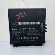 2007-2009 Mercedes-Benz S550 Trunk Release Remote Control Module 221 870 82 87 W