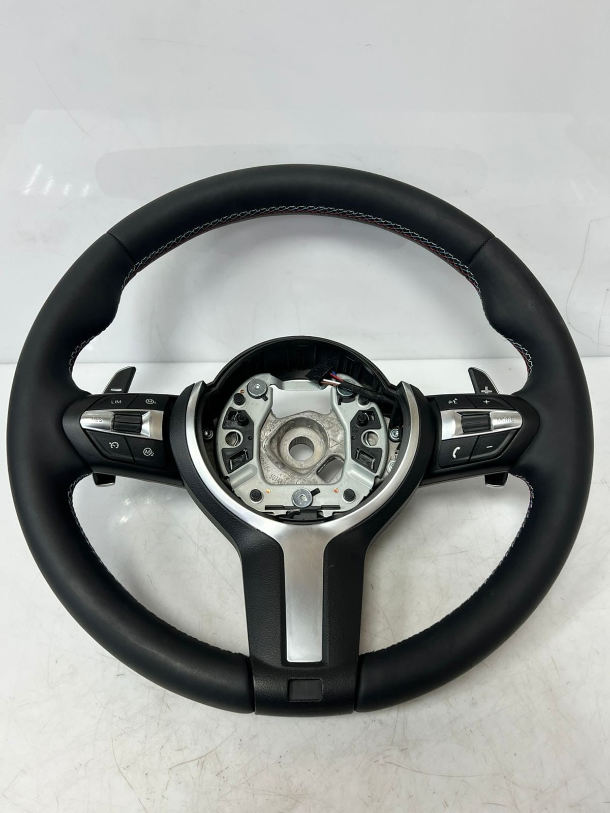 BMW M3 F80 M2 F87 F20 M4 F82 M SPORT STEERING WHEEL M COLORED TRIM 3074437 OEM