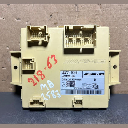 12-17 Mercedes W218 CLS AMG 63 Drive Unit Extended Control Module A000 9009903