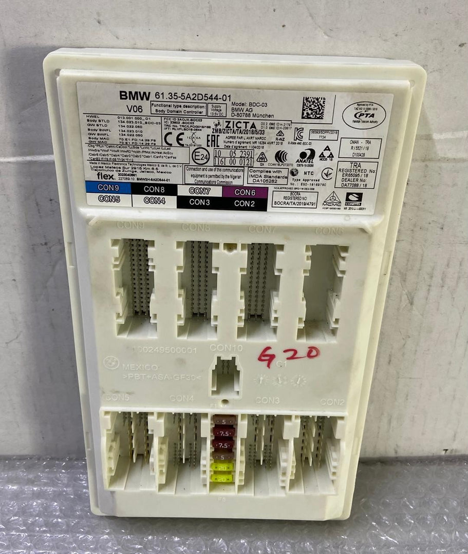 OEM BMW G20 320D X-Drive M-Sport Body Domain Controller BDC Control Unit 5A2D544