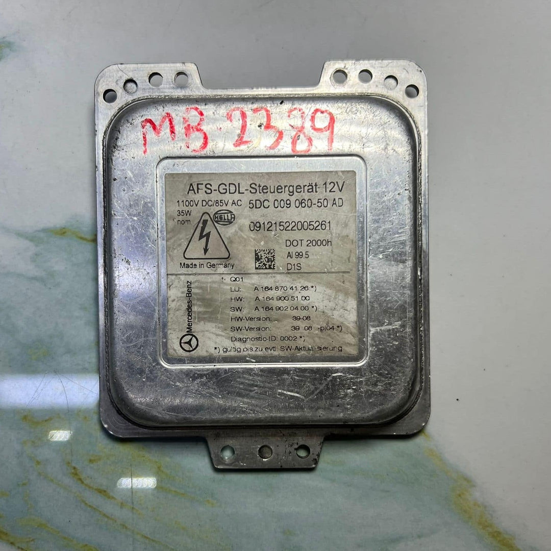 2009 Mercedes ML320 Xenon Hid Headlight Ballast Control Unit A1648704126 W164