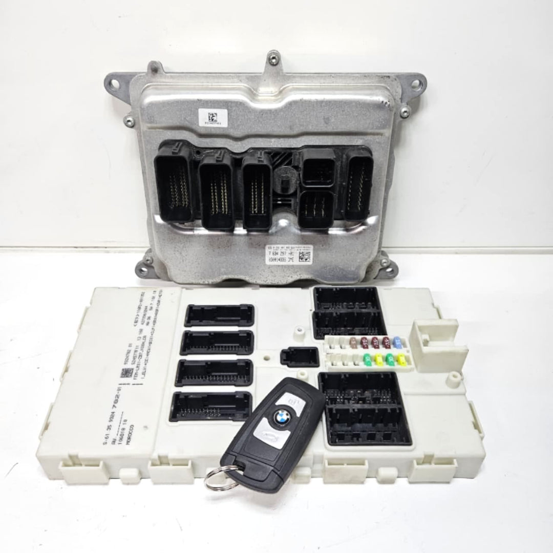7634297-BMW 1 Series F20 F30 316i 116i N13 1.6 Engine Control Unit DME Key Set