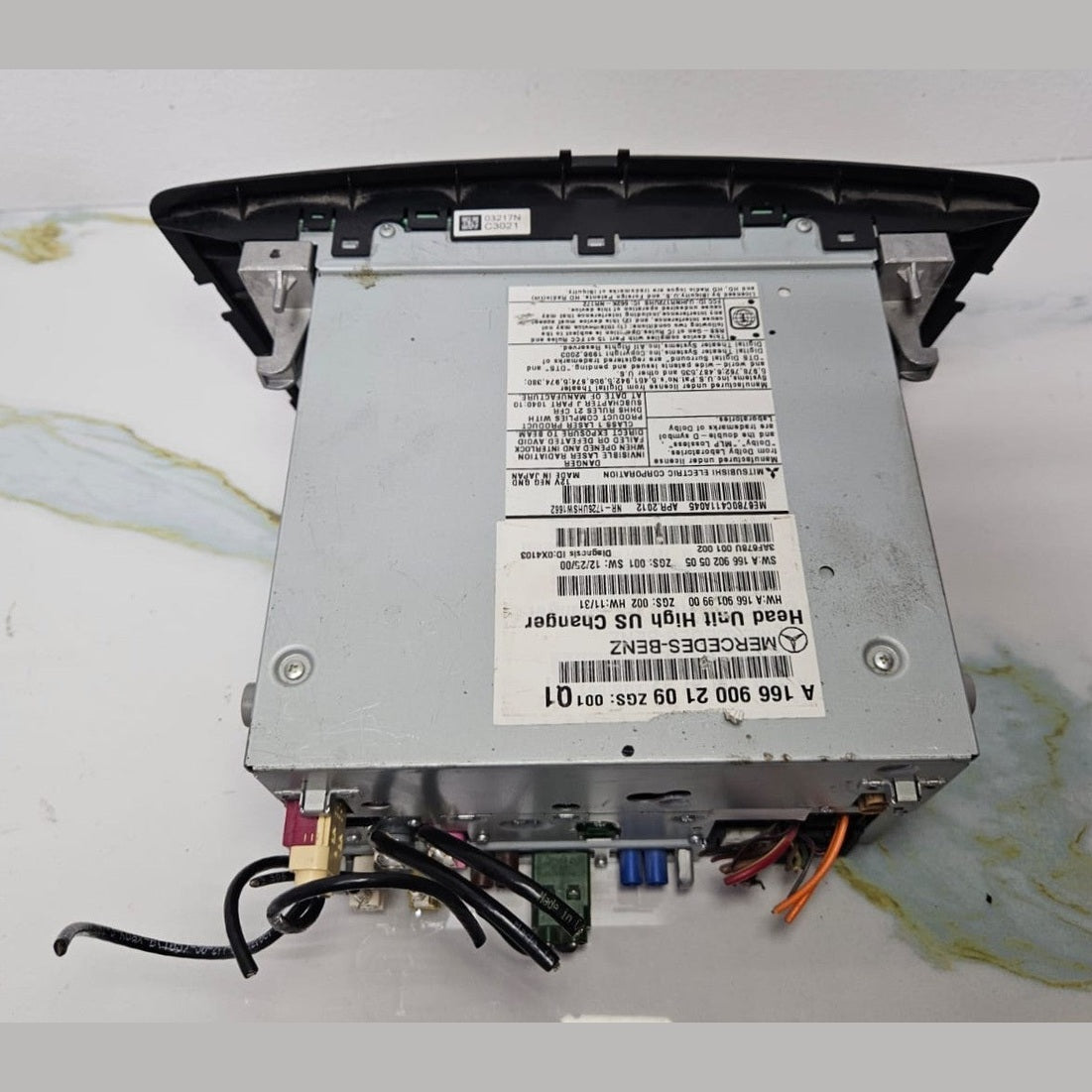 13-16 Mercedes-Benz W166 ML GLE Radio Audio Head Unit CD Player A166 9002109 OEM