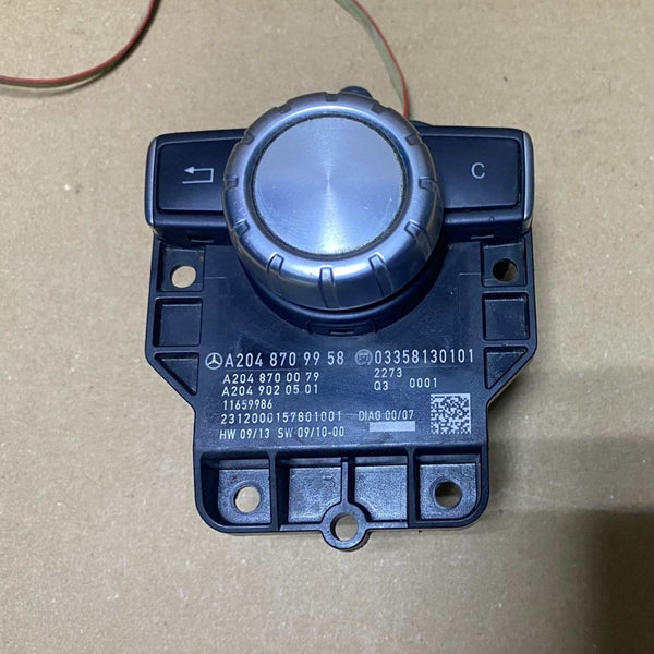 Mercedes Controller Knob A2048709958- W204, W212, C207, and GLK-C LASS X204 