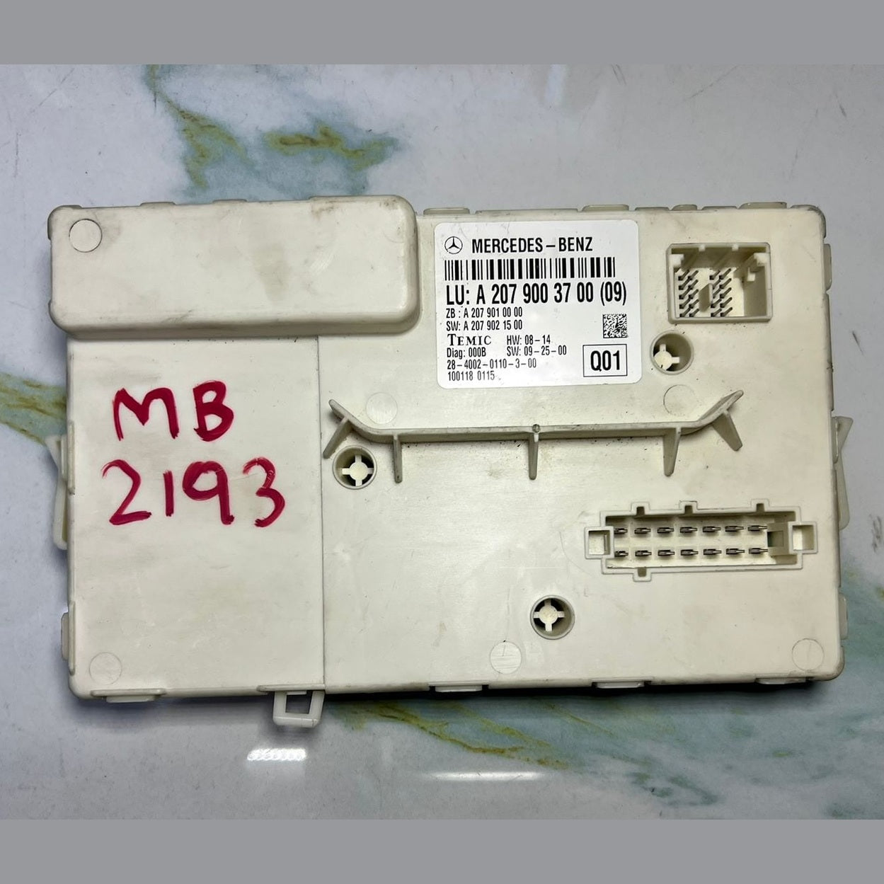 2010-2013 Mercedes E350 Window Control Module A2079003700 E-Class W207 Coupe