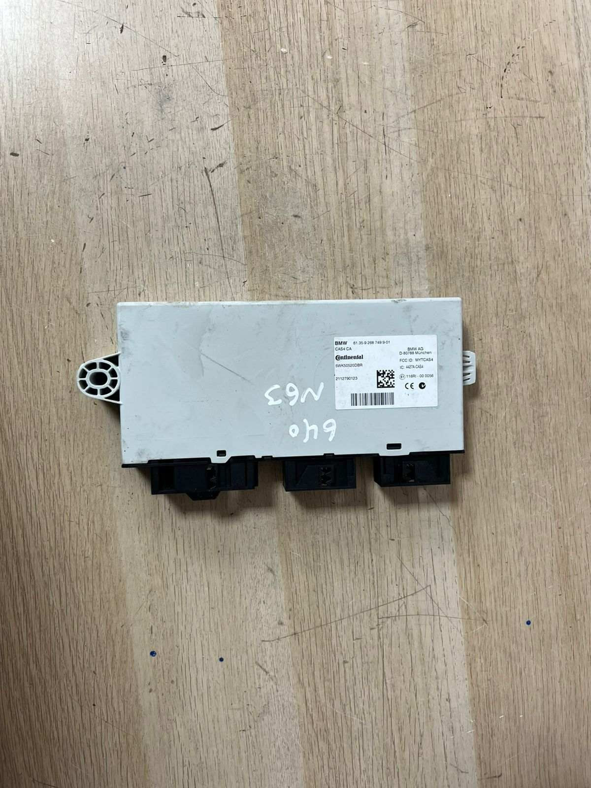 2008-2015 BMW 750i Engine Control Unit 7633374 7 6 SER F02 F06 F12 650I ECU SET