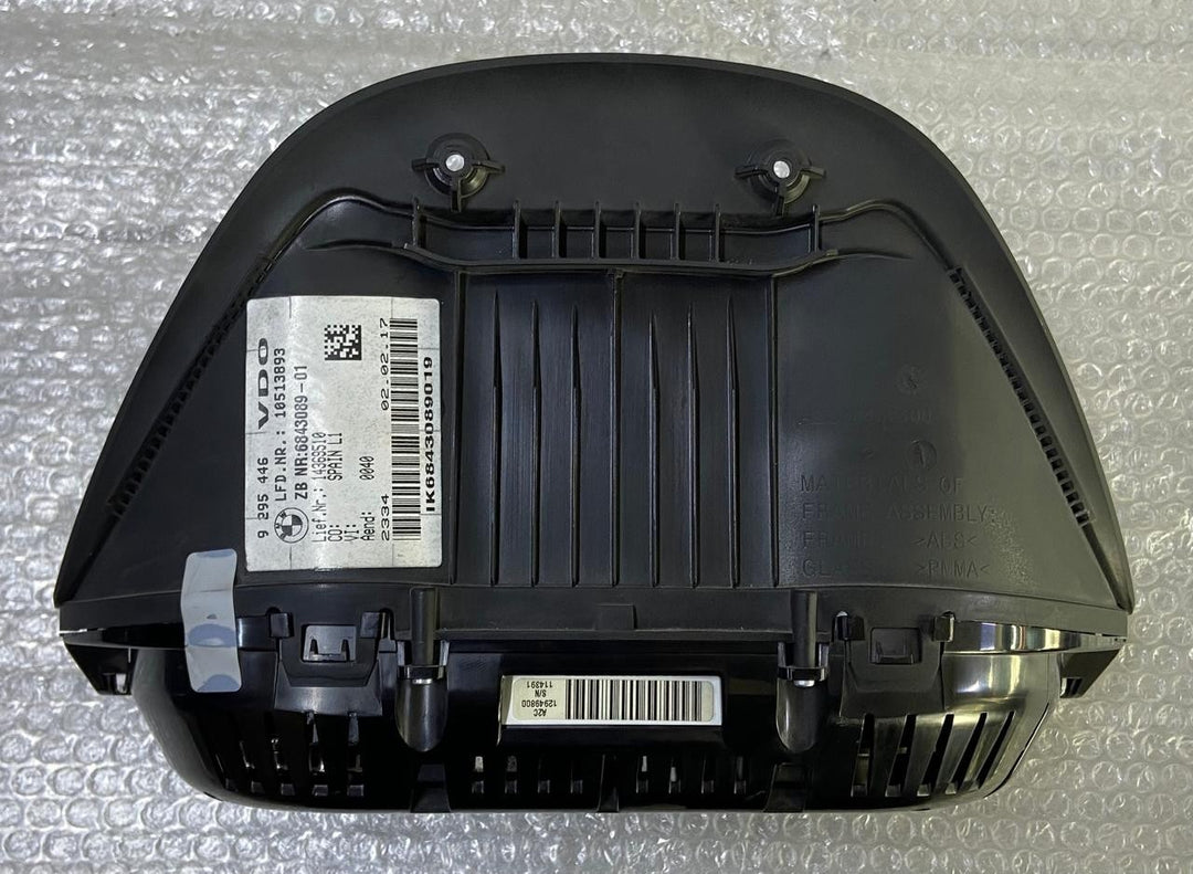 OEM BMW 2 F45 2017 F48 PETROL SPEEDOMETER INSTRUMENT PANEL CLUSTER 6843089 HUD