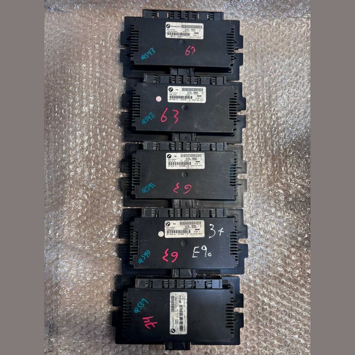 BMW 1 3 SERIES FRM FOOTWELL CONTROL MODULE LOTS 9175653 9204538 (3) 9166725