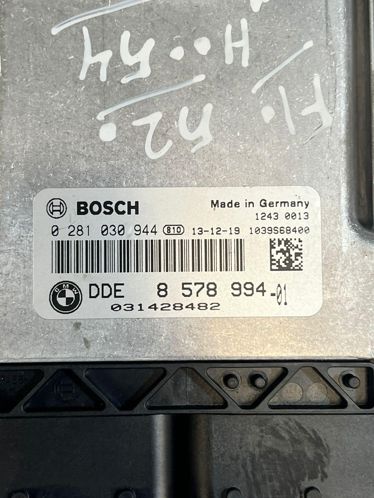 2013 BMW 520i F10 N47D Engine Control Unit ECU SET DDE+ CAS4+ 1KEY 8578994 