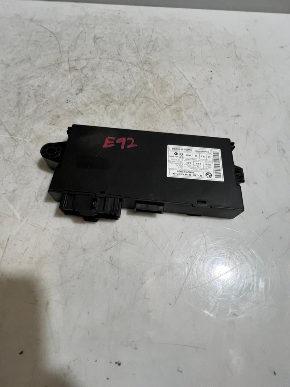 BMW 3 SERIES E92 Engine Control Unit ECU SET DME + CAS3 + 1KEY 7589705 OEM