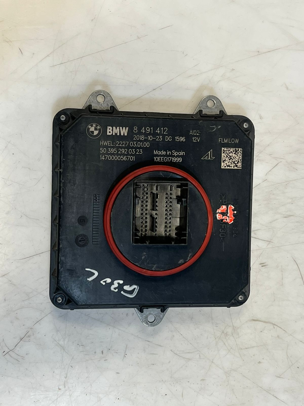 2017-2019 BMW G30 G31 G32 F90 X3 530i Led Headlight Control Module 8491412 OEM
