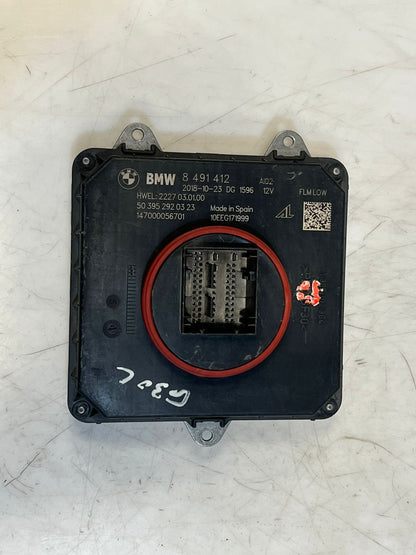 2017-2019 BMW G30 G31 G32 F90 X3 530i Led Headlight Control Module 8491412 OEM