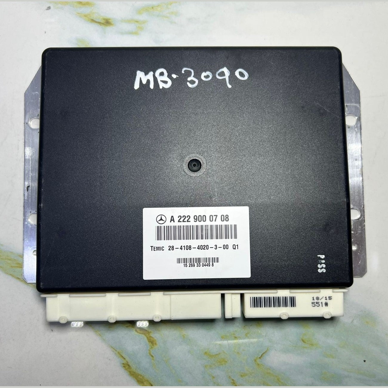 15-20 Mercedes W222 S-Class Air Suspension Control Unit Module A222 9000708 OEM