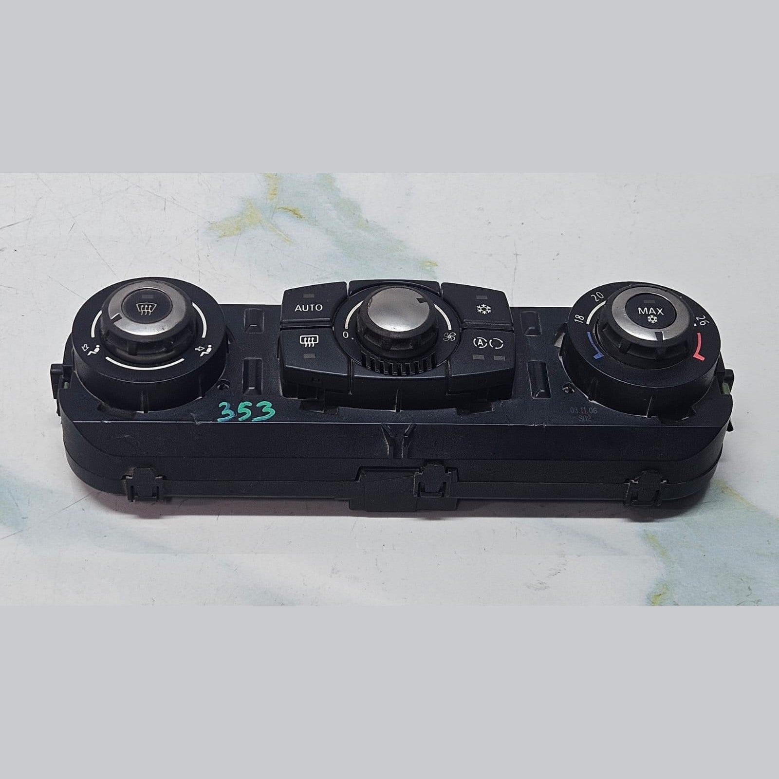 2003-2009 BMW Z4 E85 E86 Automatic Air Conditioning Control 9125353 OEM