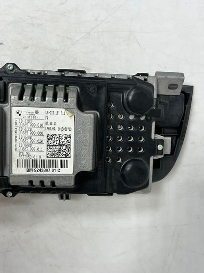 2011 BMW 535i 5 Series F10 10" Central Information Display Screen 9243897 OEM