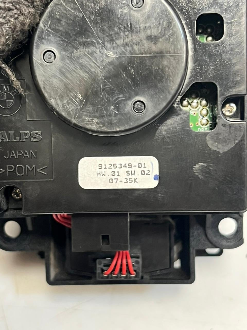 2007-2011 BMW X5 E70 X6 35D Idrive Media Control Selector Knob 9125349 OEM