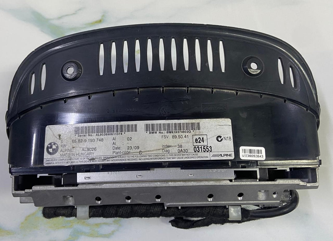 OEM BMW 5 6 E60 E61 E63 Display Monitor On-board Screen 6,5" 9193748