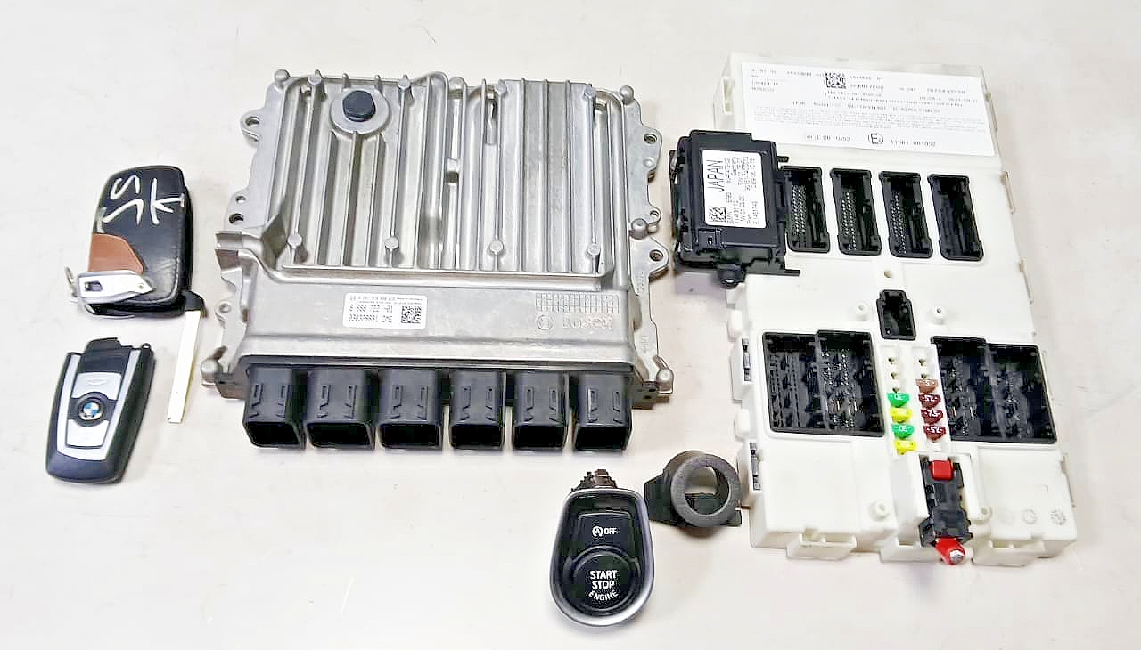BMW 320i 2016 F34 GT LCI B48 ENGINE CONTROL UNIT ECU KIT DME 8689722
