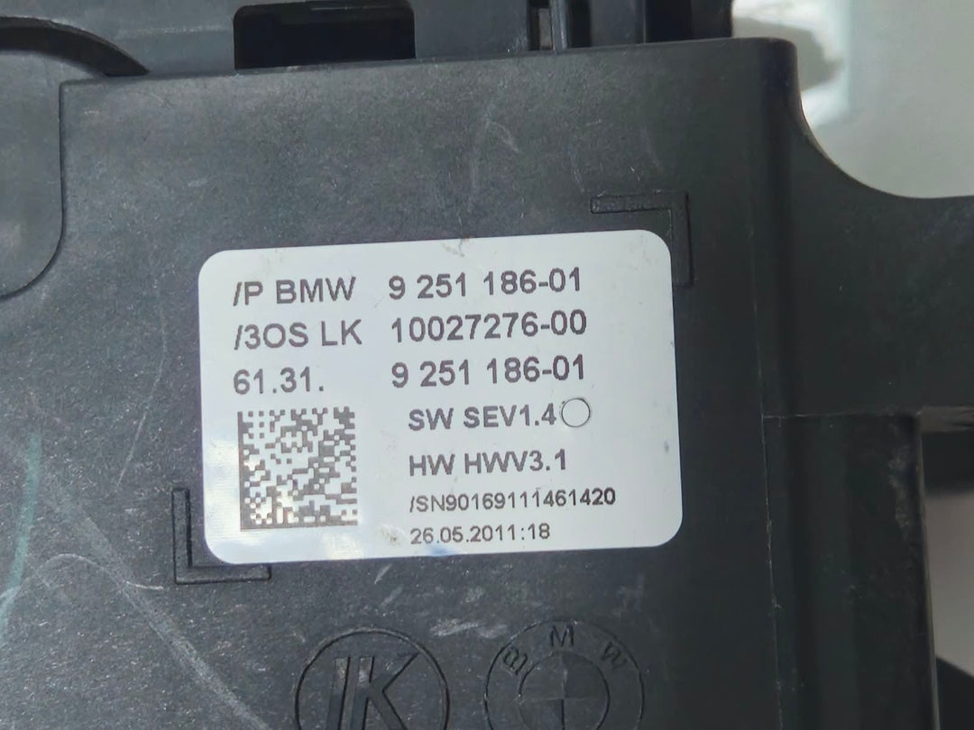 9251186-2011-2016 BMW F Series LHD Automatic Gear Shifter OEM