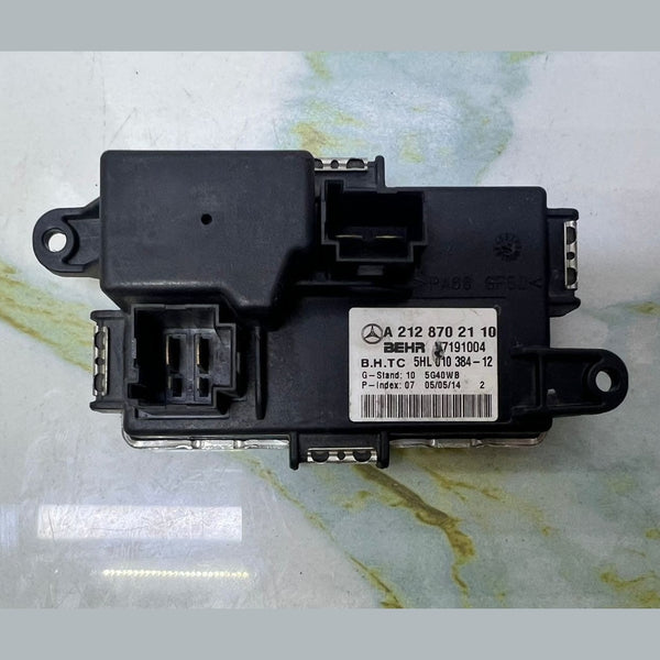 2012-2015 Mercedes-Benz C250 Blower Motor Regulator A2128702110 C350, C300,