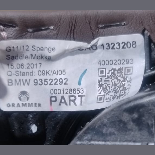 BMW G11 G12 CENTER CONSOLE TRIM COVER WITH KNOB CONTROLLER SWITCHES,  9352292
