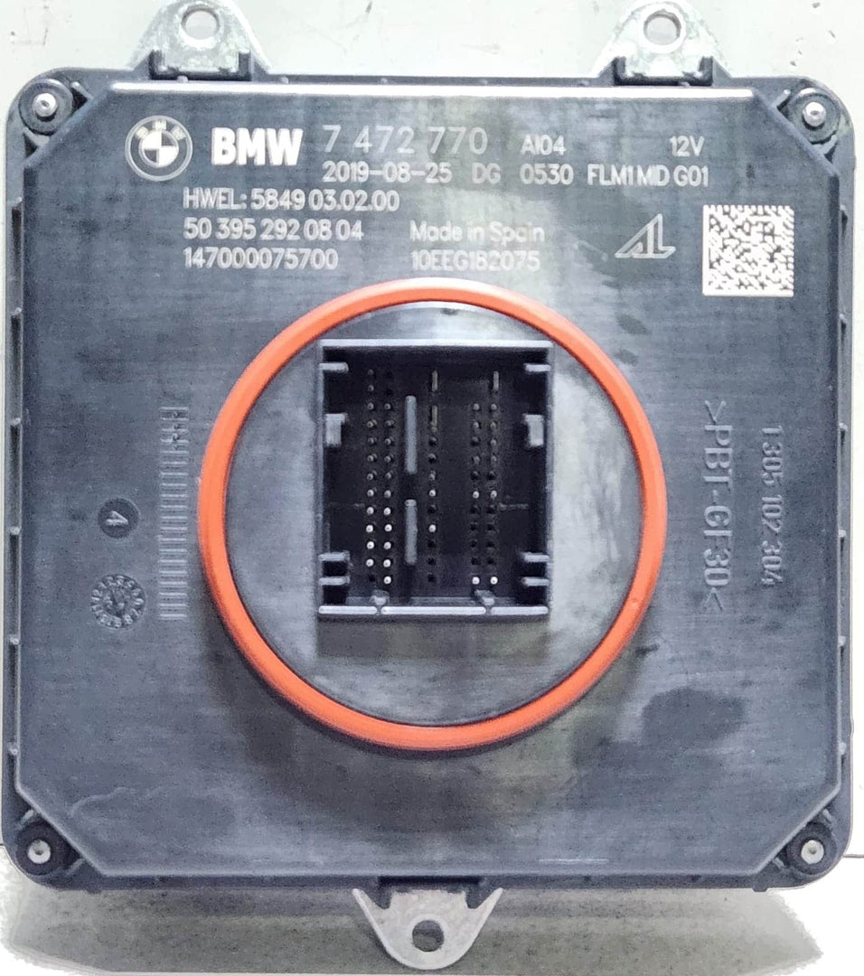 7472770 BMW X3 Led Headlight Ballast Control Module X3 and X4 2018-2021 