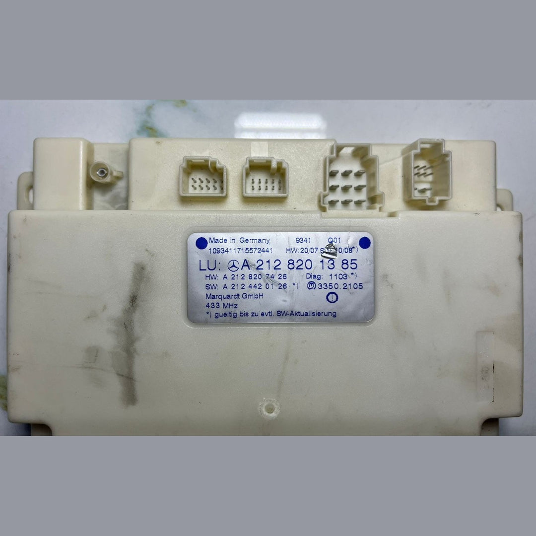 2010 Mercedes-Benz E350 Keyless Go Control Module A2128201385 E350 W212