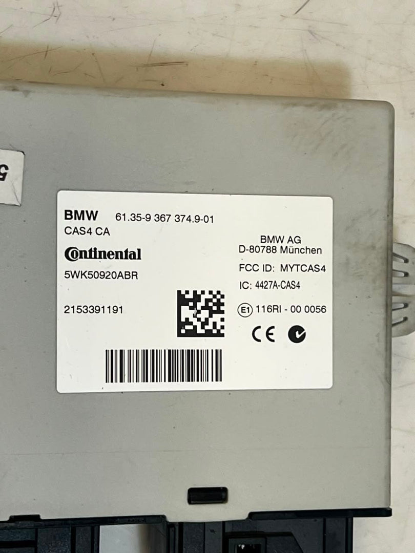 2016 BMW X3 F25 N20 28I320i Engine Control Module ECU SET DME+CAS+KEY 8664660