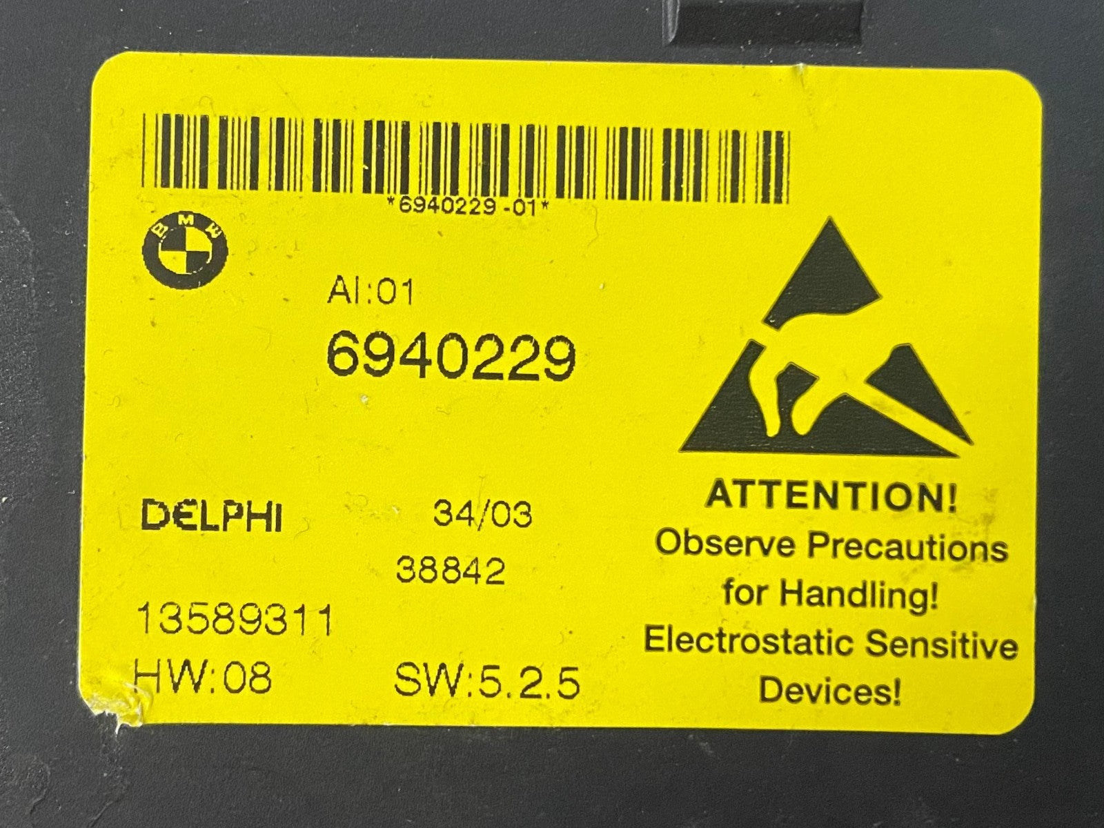 OEM BMW E60 E61 525i 545i Centre Console Switch centre DSC PDC 6944962