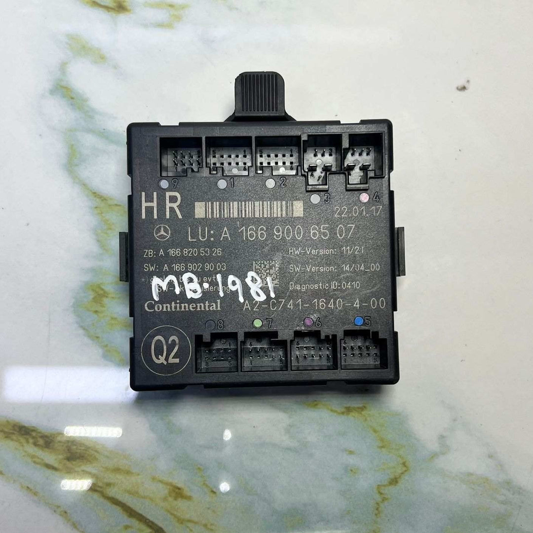 Mercedes Benz W166 ML GL GLE Door Control Module A1669006507 /GLS X166