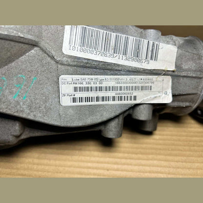 2012-2015 Mercedes-Benz ML350 Front Axle Differential A1663300300/ Ratio 3.45