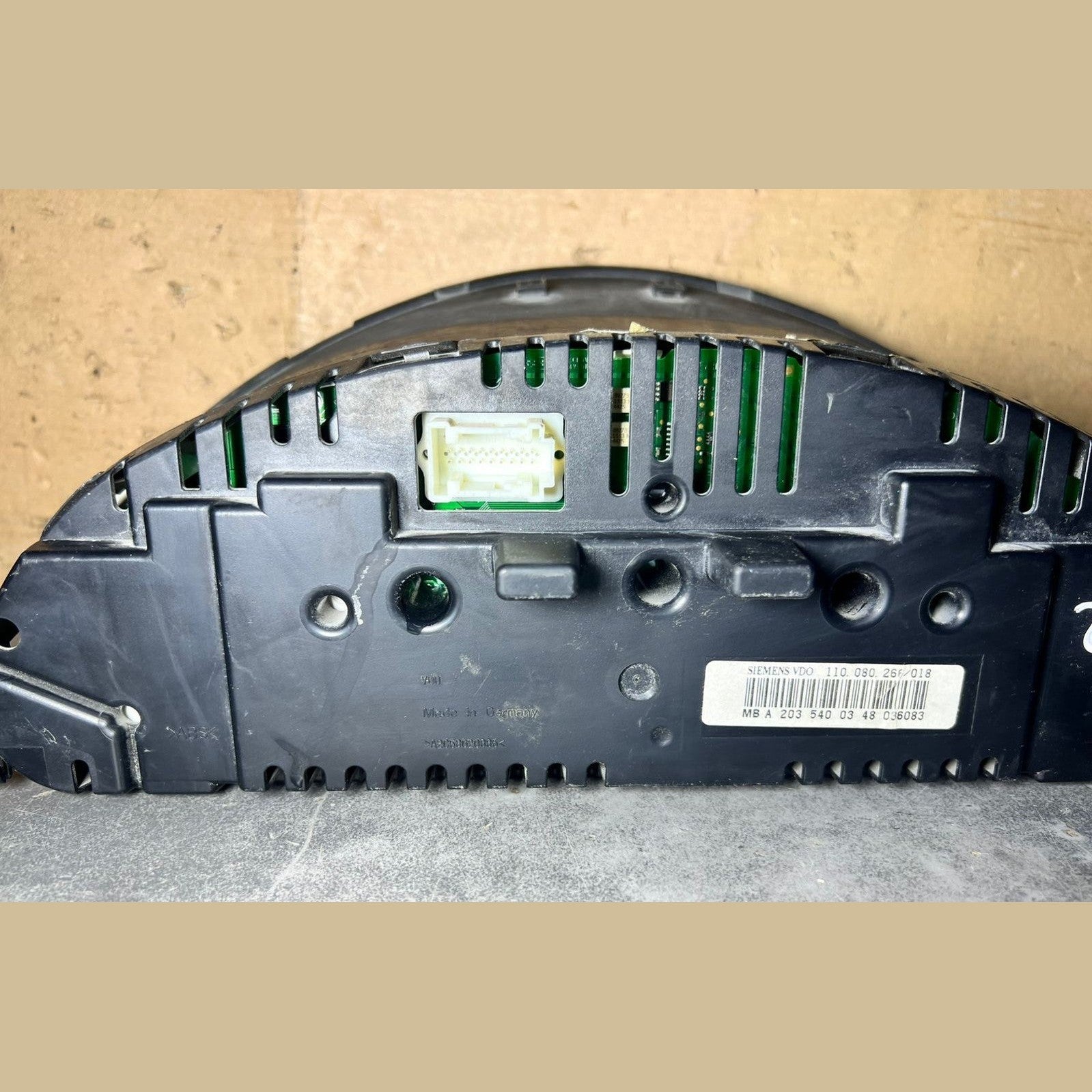 03-06 Mercedes-Benz W203 C-Class Instrument Cluster Speedometer A203 5400348 OEM