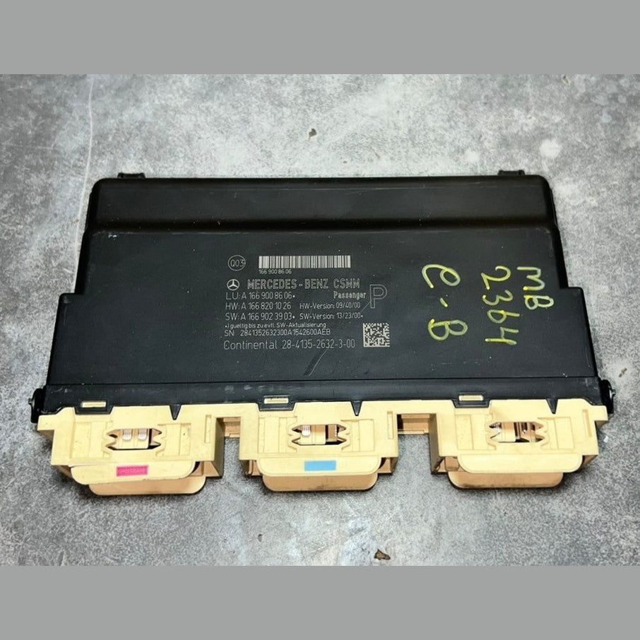 14-17 Mercedes-Benz W166 GL ML Passenger Seat Control Module A166 9008606 OEM