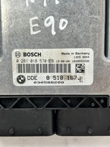 BMW E90 N47 Engine Control Unit ECU COMPLETE SET DDE + CAS3 AG + 1KEY 8518167