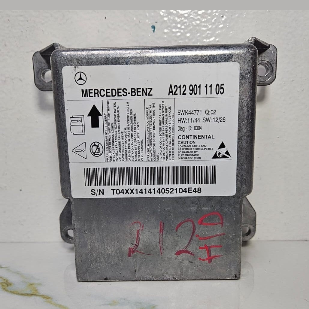 10-14 Mercedes W212 E-Class Hybrid SRS Safety Control Module A212 9011105 OEM