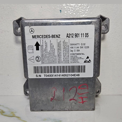 10-14 Mercedes W212 E-Class Hybrid SRS Safety Control Module A212 9011105 OEM