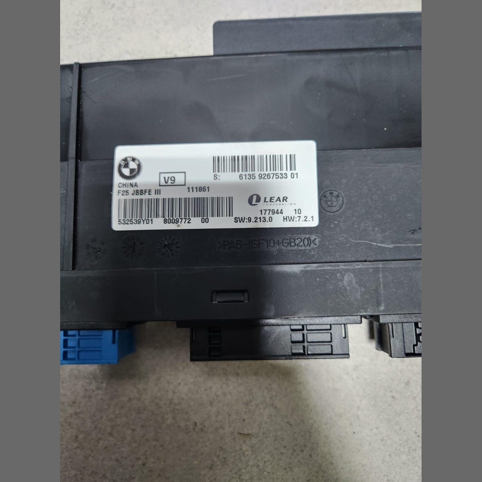 2010-2017 BMW X3 Body Control Module 9267533