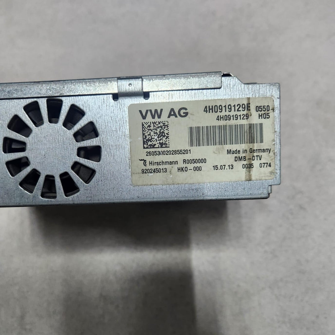 2008-2015 Audi A4 Digital Tv Tuner 4H0919129E A4 8K A6 4G A8 4H Q3 8U Q5 8R