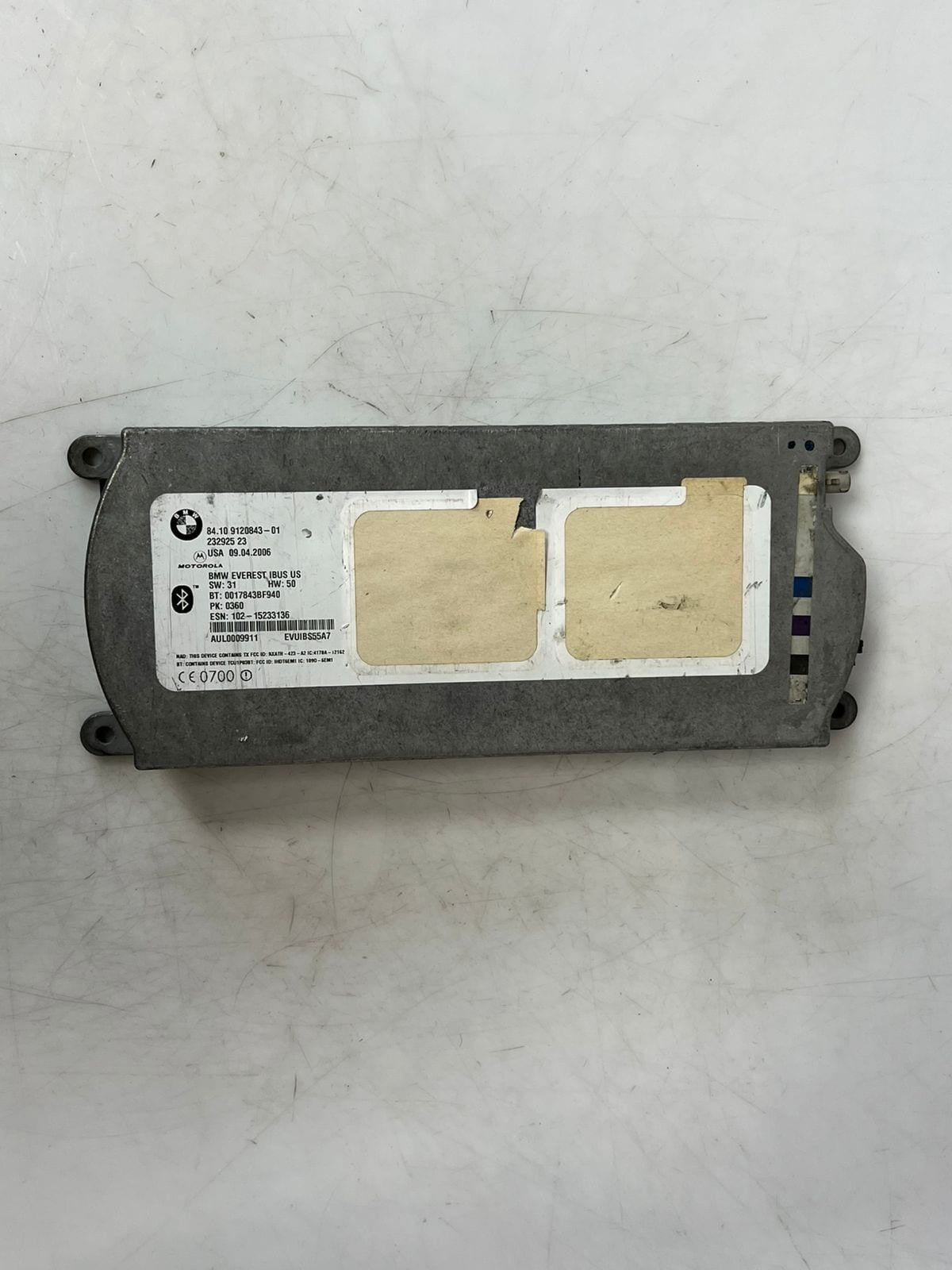 2005-2006 BMW X5 E53 Telematics Control Unit 9120843 OEM