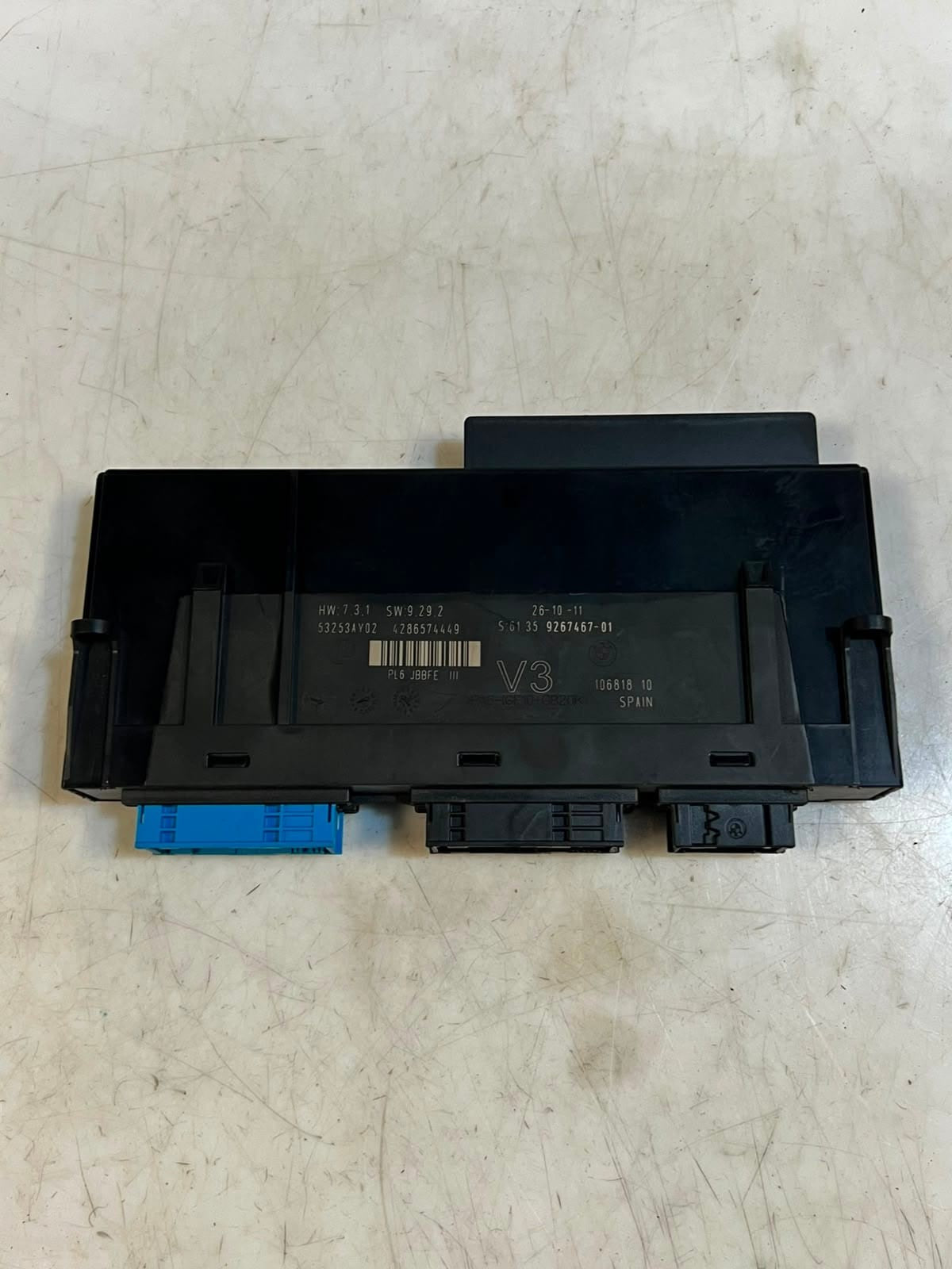 2012-2018 BMW 640i 5 Series F10 and F11 Fuse Junction Control Module 9267467