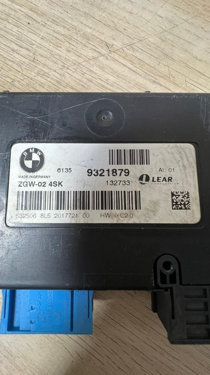 2011-16 BMW Central Gateway Control Module 9321879 5 Series F10 and 6 Series F06