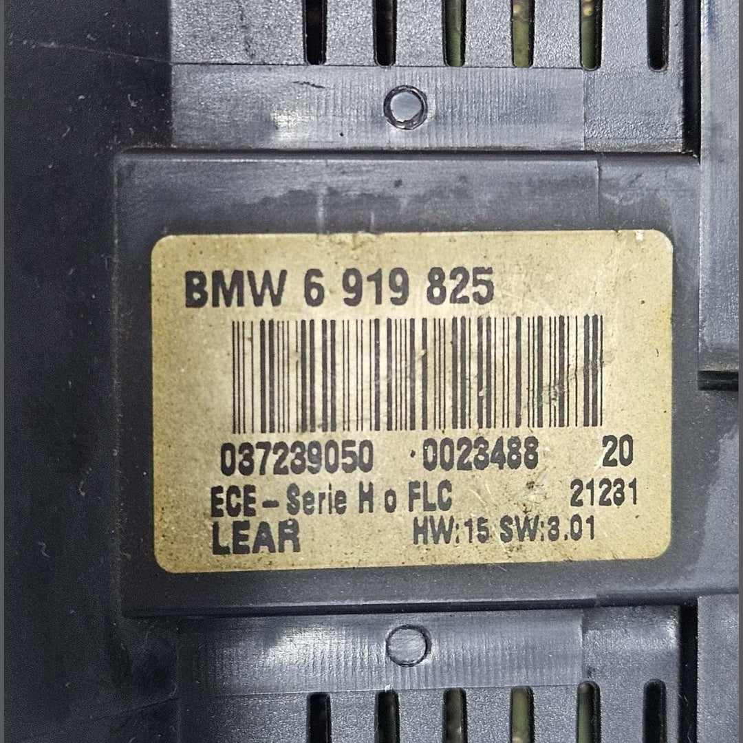 BMW E46 3 series Headlight Fog Light Control Switch Panel 6919825 OEM