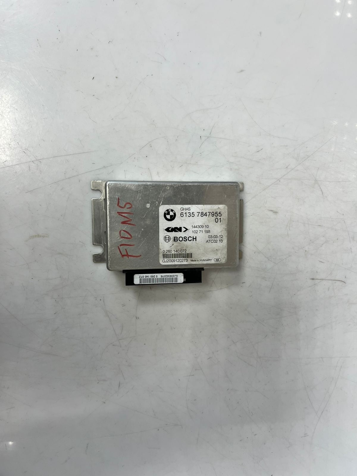 2016-2020 BMW M2 M3 M4 M5 F10 M6 Rear Differential Lock Control Module 7847955