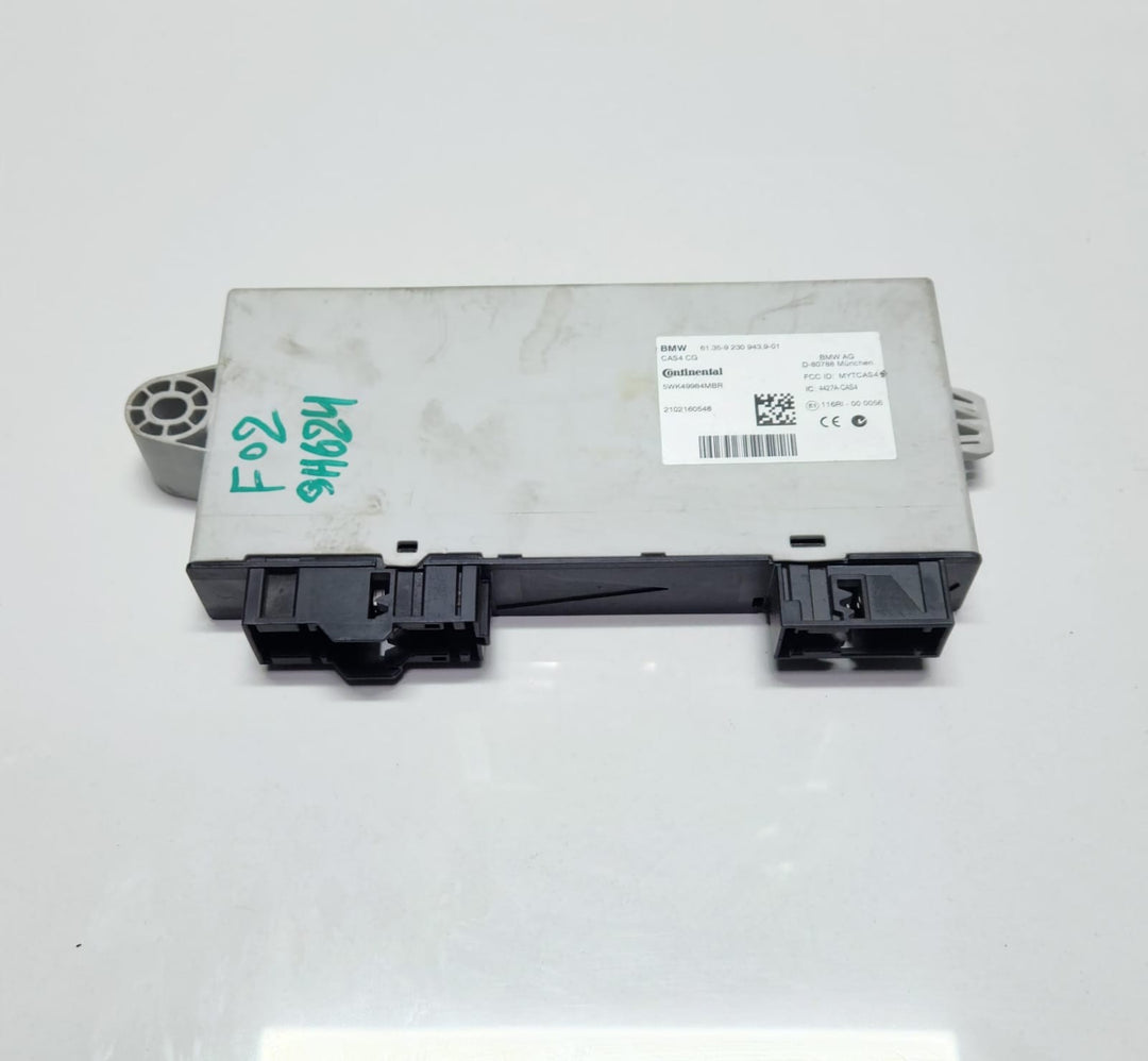 09-16 BMW 535i CAS Control Unit 9230943 3 Series E90 E91 & 5 Series F01 F02 F10 