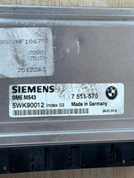 Load image into Gallery viewer, 2001 BMW 525i Engine Control Unit ECU MS43 7511570 Z3 Roadster 2.5i 
